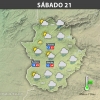 Previsión meteorológica en Extremadura. Días 20, 21 y 22 de octubre