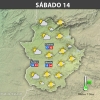 Previsión meteorológica en Extremadura. Días 12,13 y 14 de octubre