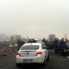 45 vehículos implicados en un accidente múltiple en la provincia de Cáceres