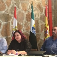 Begoña García expone la situación del proyecto del regadío en Tierra de Barros