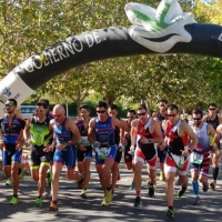 La 2ª cita de la Copa Diputación de Badajoz de duatlón cros se detiene en Monesterio