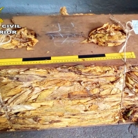 Detenido en La Vera cuando transportaba 340 kg de tabaco de contrabando