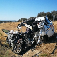 Accidente mortal en la Carretera Badajoz – Cáceres