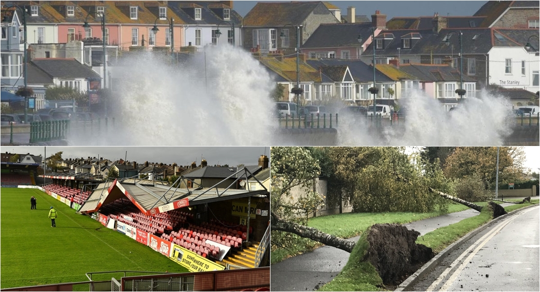 El huracán Ophelia azota Irlanda. Esto es lo que ha evitado España