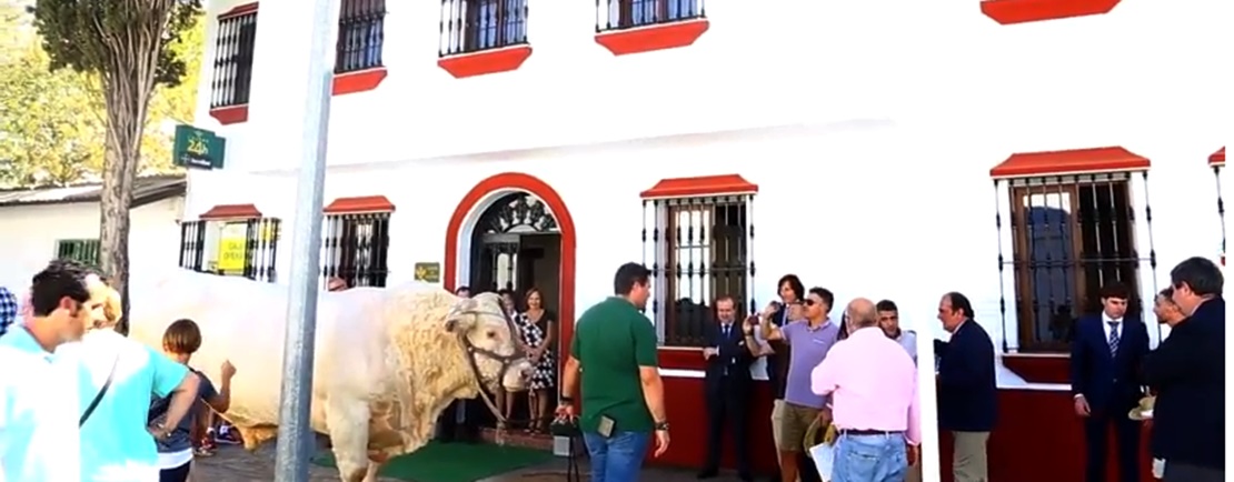 Firma de dos convenios entre Caja Rural y el sector ganadero en la Feria de Zafra 2017