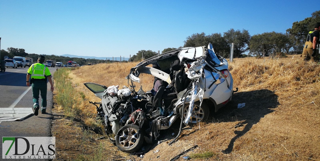 Accidente mortal en la Carretera Badajoz – Cáceres