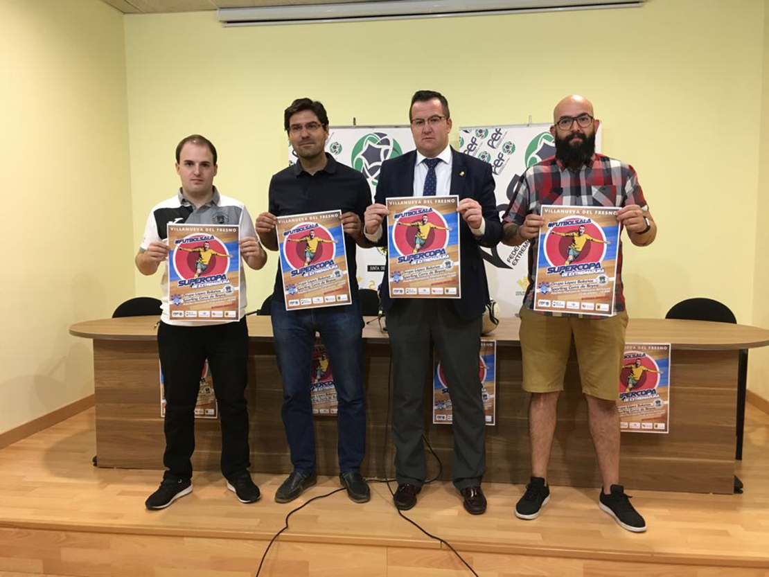 Villanueva del Fresno albergará la Supercopa de Extremadura de Futsal