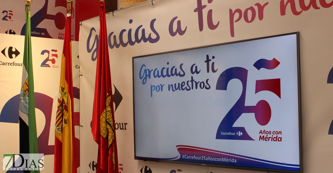 Carrefour Mérida celebra 25 años al lado de sus clientes