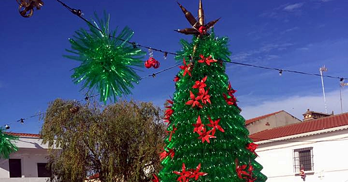 Entrín Bajo recicla por Navidad