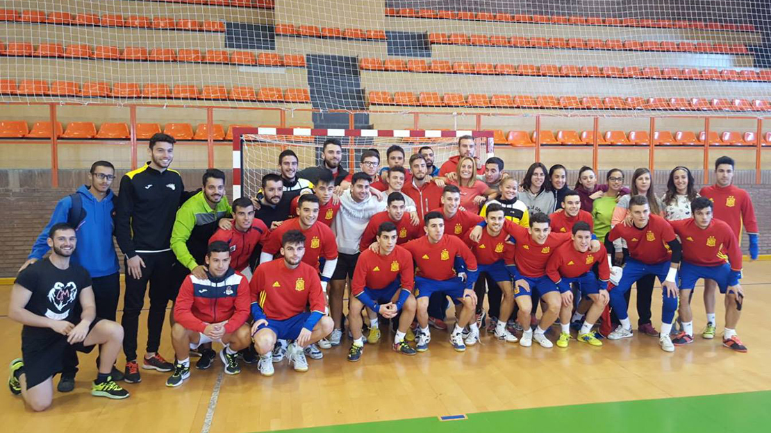 La Selección Española de futsal sub-19 ya entrena en Extremadura
