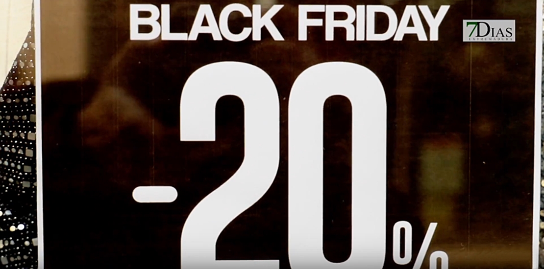 Así se está vivienda el Black Friday enm Badajoz
