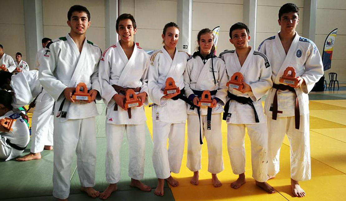 Seis medallas para el judo extremeño en el Trofeo Colombino