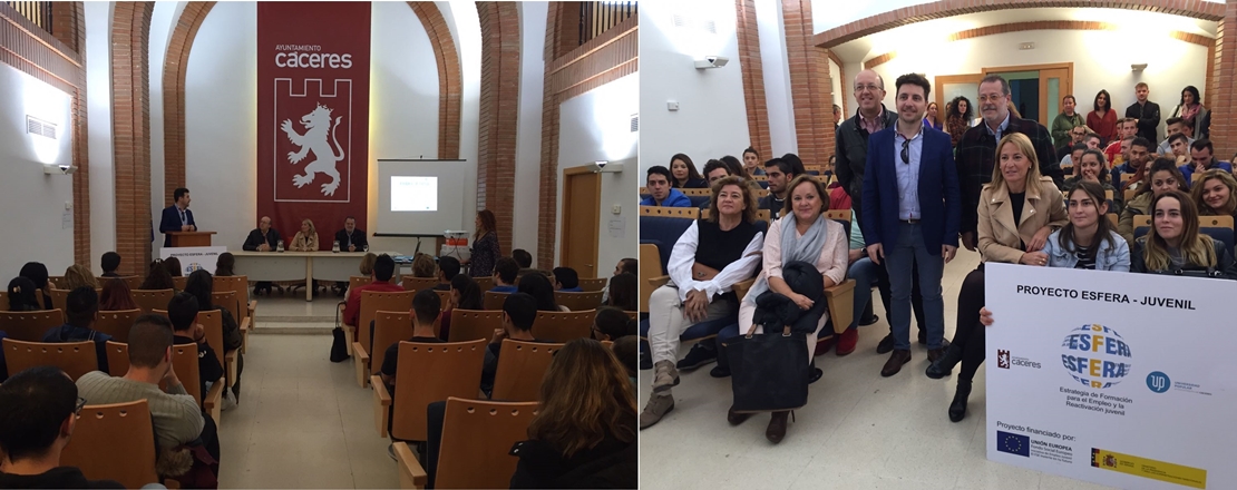 Nevado recibe a los alumnos del proyecto Esfera-Juvenil