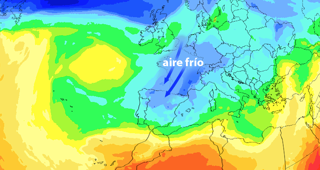 El otoño regresa a la península estos días con la entrada de una masa de aire polar