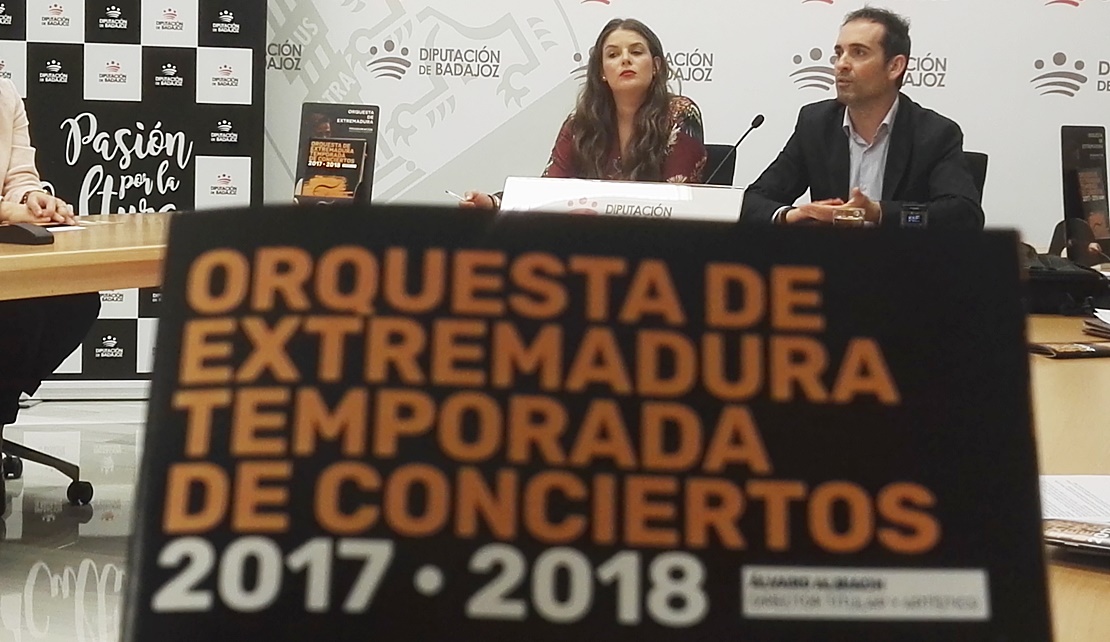 La Orquesta de Extremadura presenta el libreto de temporada 2017-2018