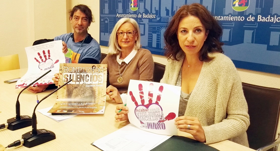 Actividades de sensibilización contra la Violencia Machista en Badajoz