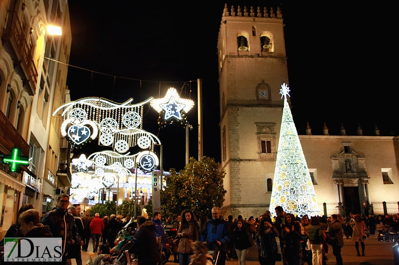 Badajoz inaugura su alumbrado navideño