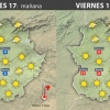 Previsión meteorológica en Extremadura. Días 17, 18 y 19 de noviembre