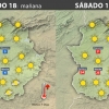 Previsión meteorológica en Extremadura. Días 18, 19 y 20 de noviembre