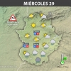 Previsión meteorológica en Extremadura. Días 28, 29 y 30 de noviembre