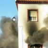Incendio en una vivienda de Villanueva del Fresno
