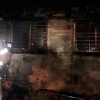 Sale ardiendo una casa rural en La Vera