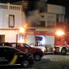 Calcinada una vivienda en Badajoz tras incendiarse
