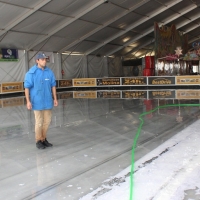 Una gran pista de hielo se instala en Mérida