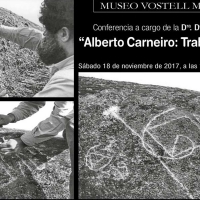 Catarina Rosendo analiza las obras de Alberto Carneiro en el Museo Vostell Malpartida