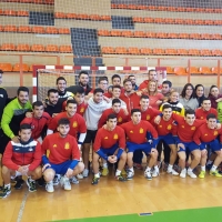 La Selección Española de futsal sub-19 ya entrena en Extremadura