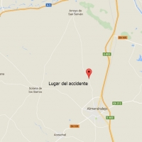Una mujer fallece en un accidente de tráfico en la provincia de Badajoz