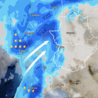 La lluvia alcanzará Extremadura esta tarde/noche desde el oeste