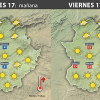 Previsión meteorológica en Extremadura. Días 17, 18 y 19 de noviembre