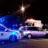 Un herido en un accidente en la avenida Sinforiano Madroñero