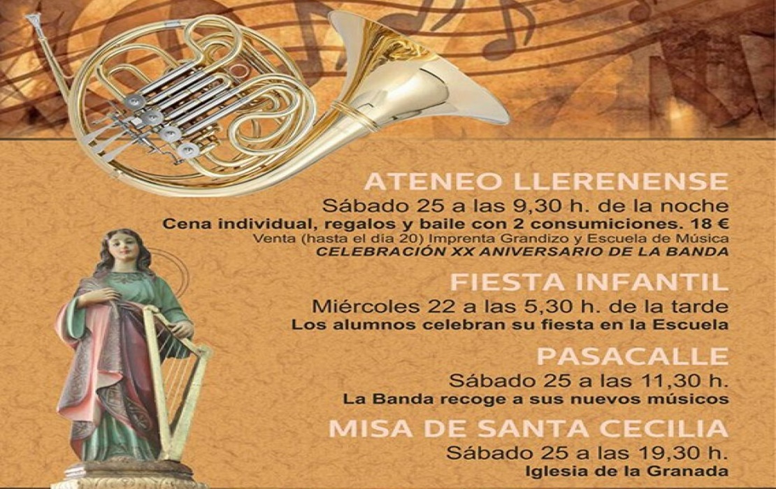 XVII Actos de Los Amigos de la Música por la festividad de Santa Cecilia