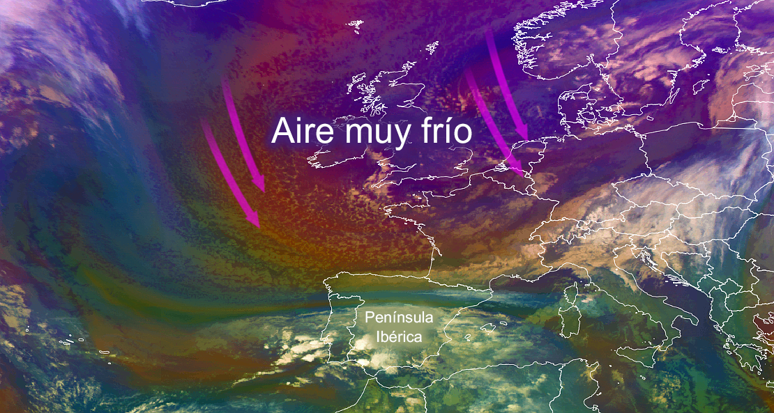 AEMET publica nota informativa sobre frío y nevadas los próximos días en España