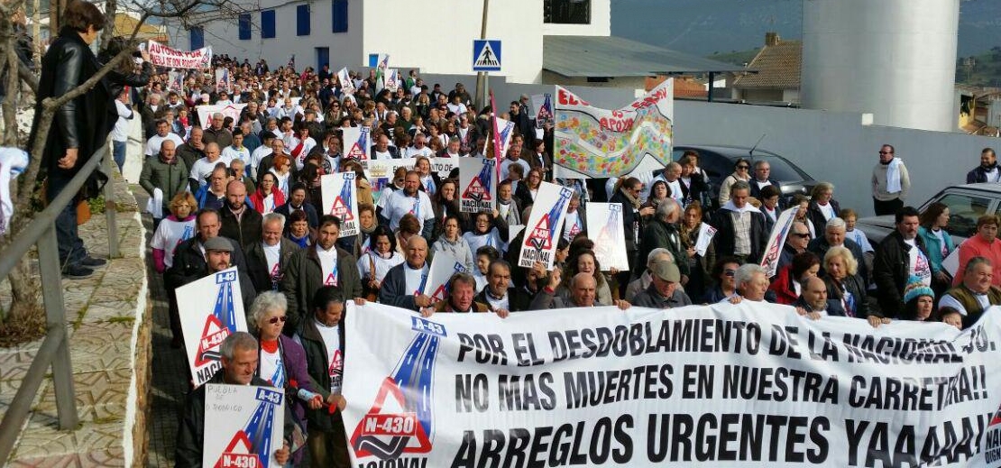 Anuncian más movilizaciones para el desdoblamiento de la Nacional 430