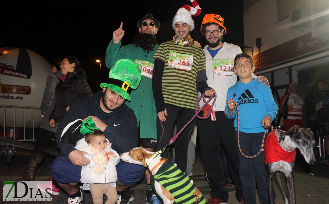 Imágenes de la San Silvestre de Mérida