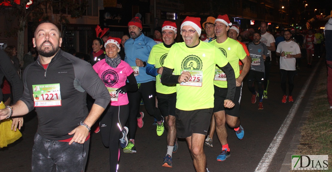 Imágenes de la San Silvestre de Mérida