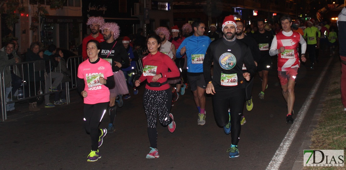 Imágenes de la San Silvestre de Mérida