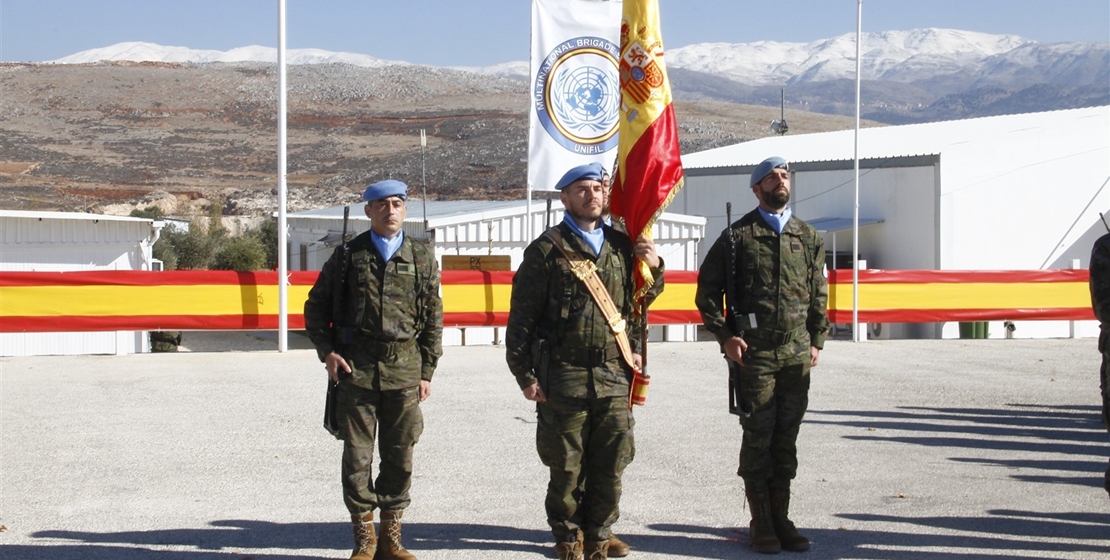 Militares extremeños celebran las fiestas de sus patronas en Líbano