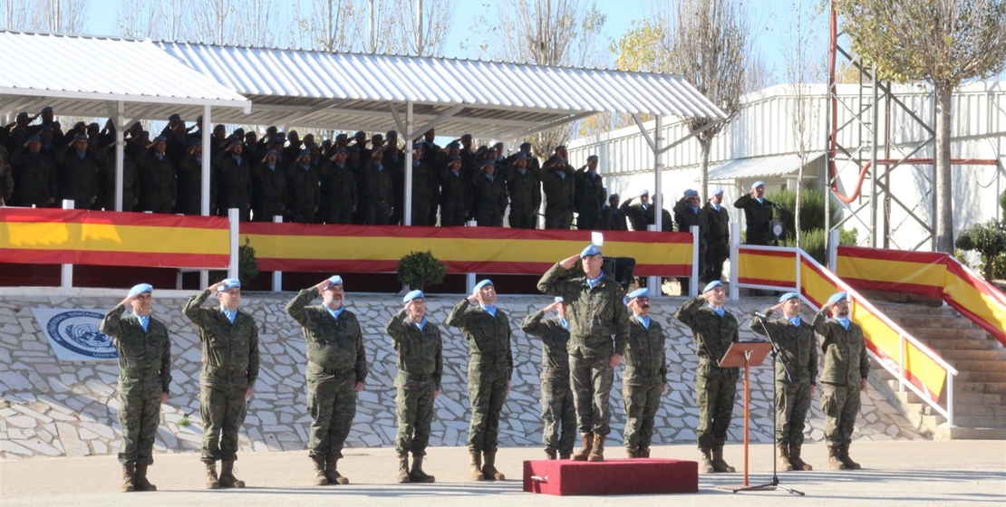 Militares extremeños celebran las fiestas de sus patronas en Líbano