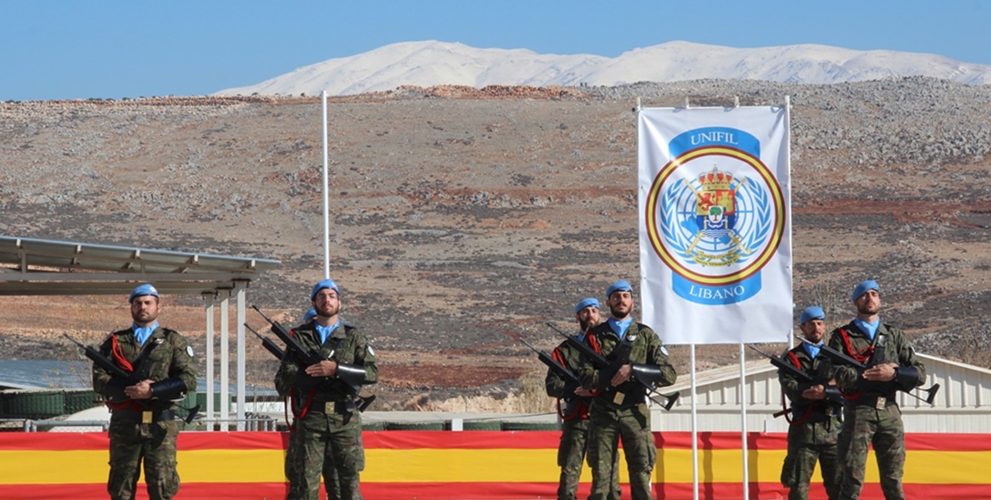 Militares extremeños celebran las fiestas de sus patronas en Líbano