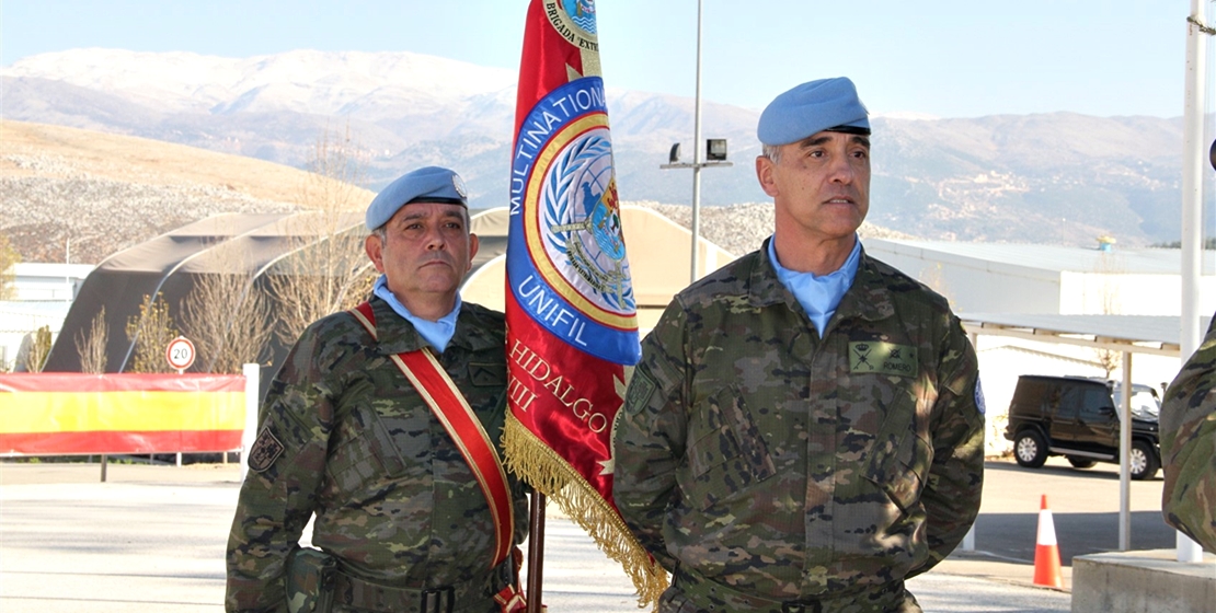 Militares extremeños celebran las fiestas de sus patronas en Líbano