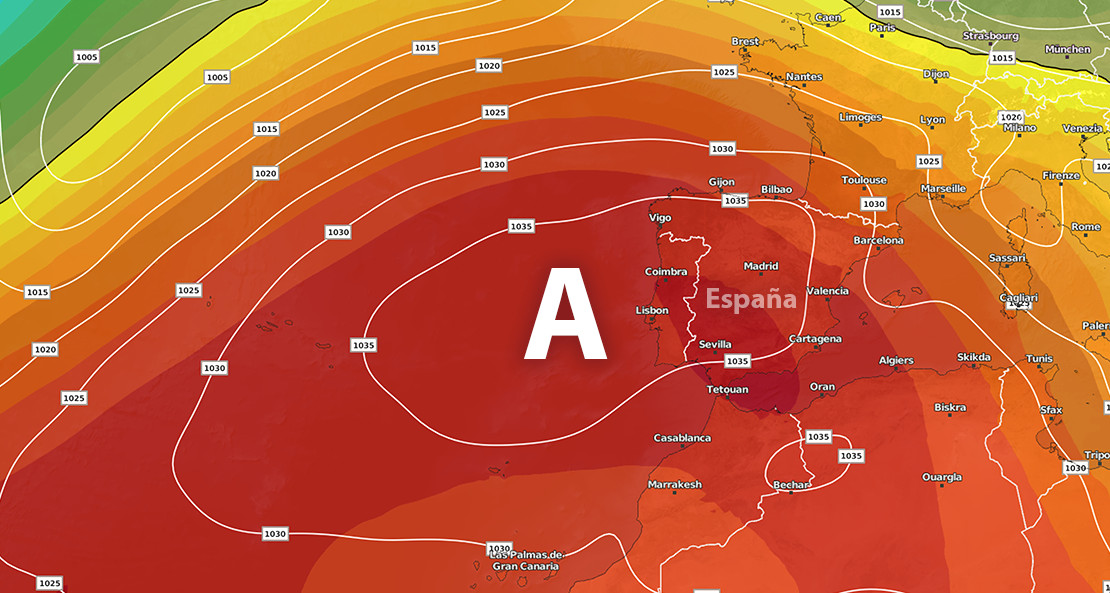 2018 comenzará con el regreso del anticiclón a gran parte de España ¿cuánto tiempo?