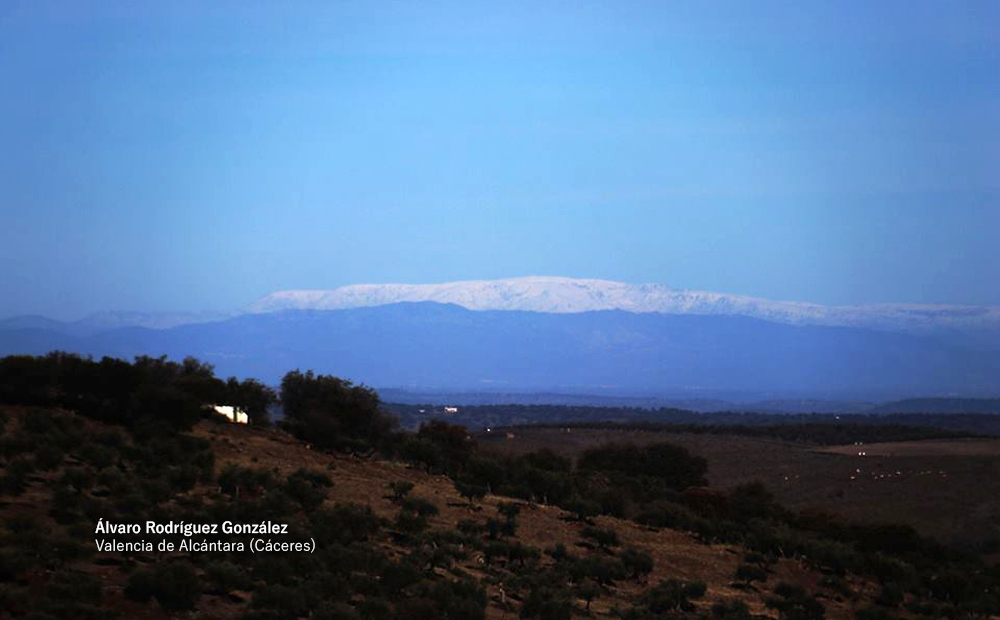 Imágenes de las heladas al amanecer en Extremadura este diciembre