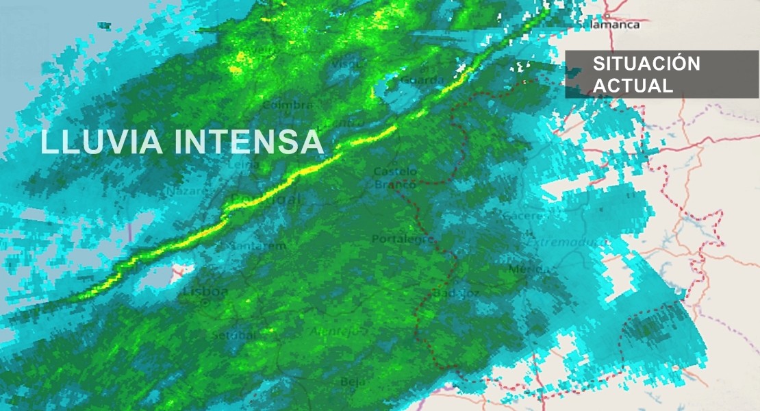 Primera racha de 100 km/h en Extremadura