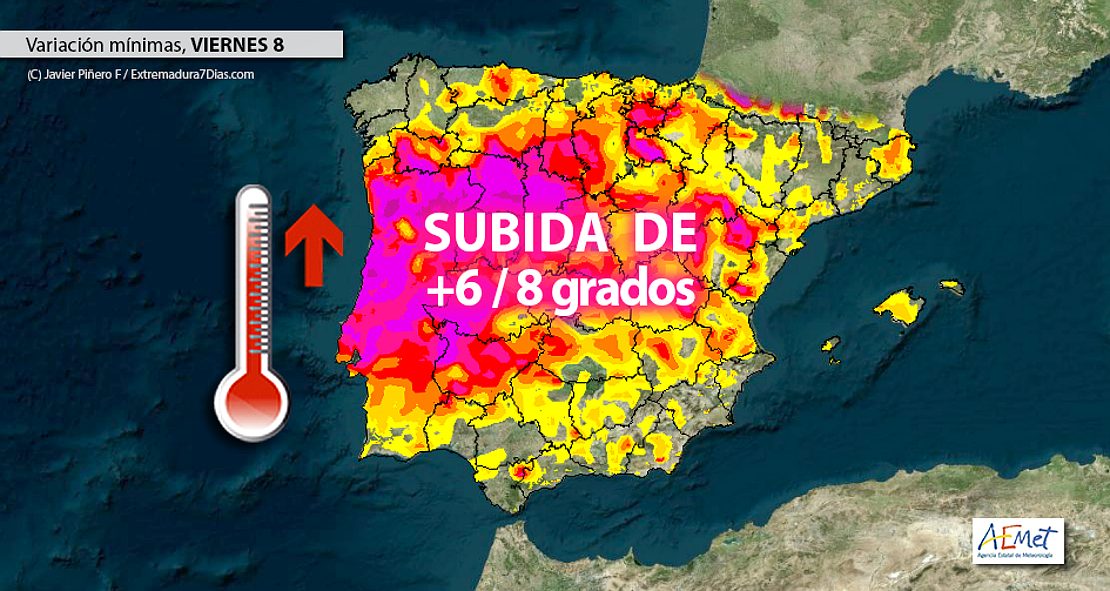 El frío irá a menos de cara a las próximas mañanas