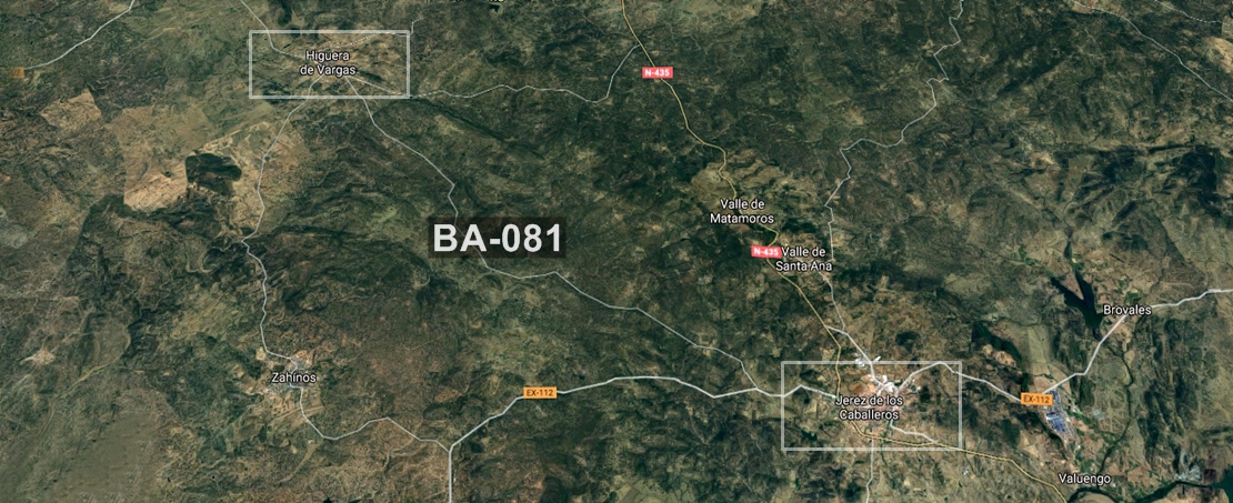 Corte de tráfico entre Jerez e Higuera