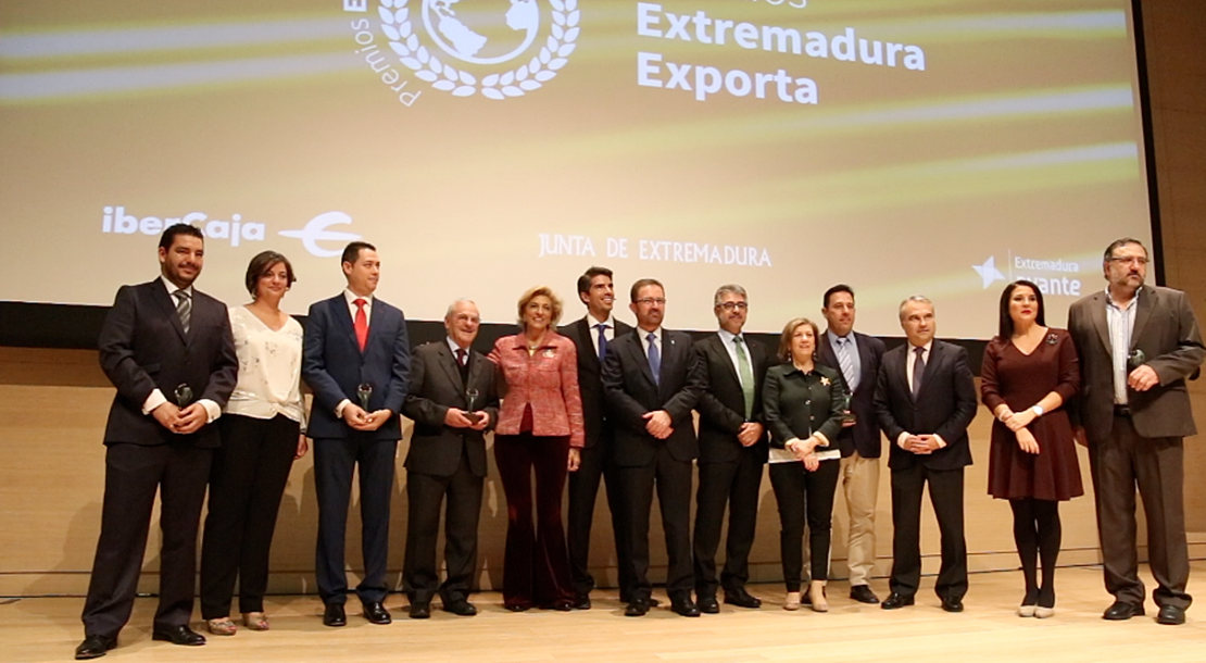 Concedidos los premios Extremadura Exporta